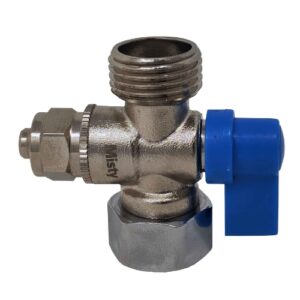 INLET VALVE ASSEMBLY WITH CONNECTOR 3/8" TUBE - IMPORTED