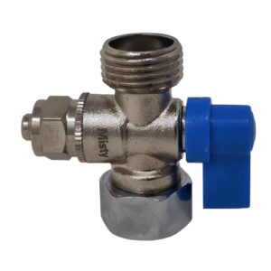 INLET VALVE ASSEMBLY WITH CONNECTOR 1/4" TUBE - IMPORTED